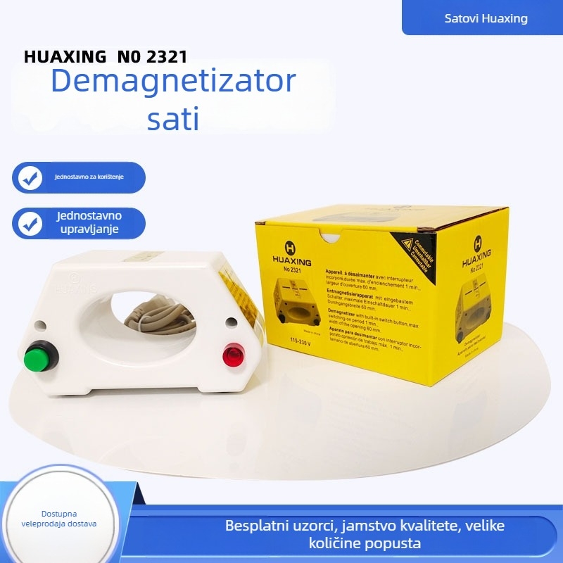 Demagnetizator za satove 2321, za mehaničke satove, metalno-plastična konstrukcija, komplet 1 komad, alat za popravak satova