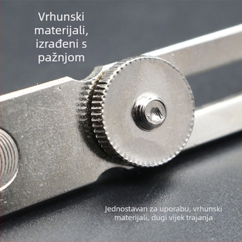 Alat za demontažu stražnjeg poklopca sata, otvarač sa dva kandža, komplet 1, težina 0.06