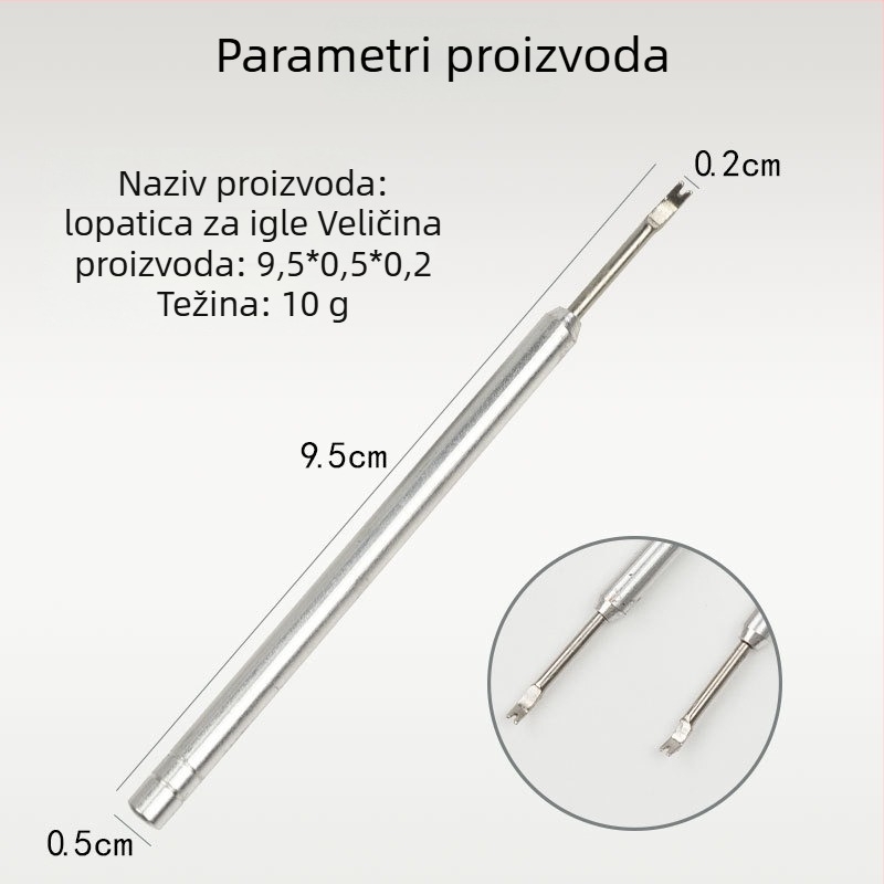 alat za popravak satova od aluminijske legure za podizanje kazaljki i podizne kliješte – alat za demontažu, komplet 1, marka Down's, težina 0.01