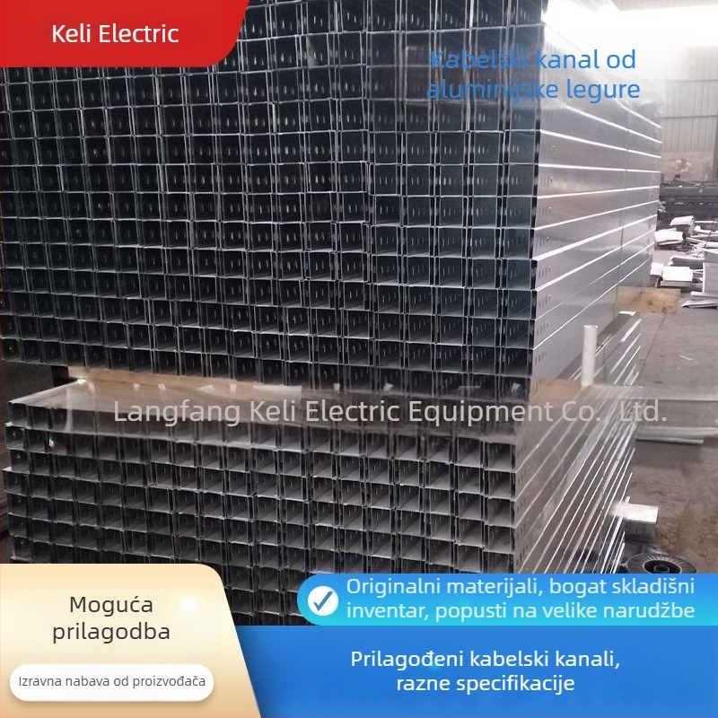 Kabelski kanal od aluminijevog legura, tip kanala – prilagodljivo obrađivanje, marka Science Lei Yuchen