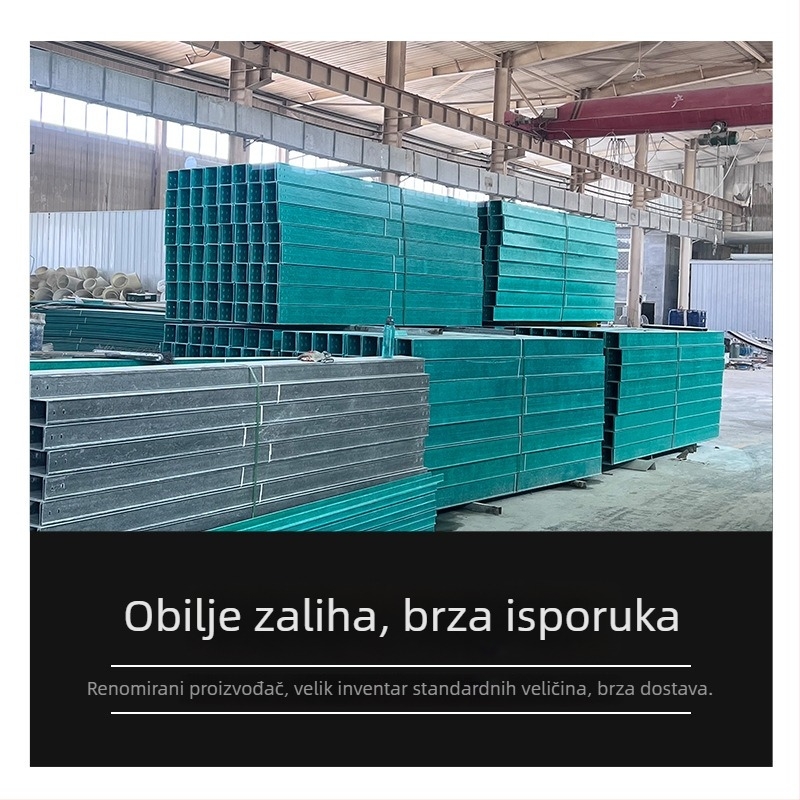 Sklolaminatni kabelski most sa otvorima, prilagodba dostupna, široka primjena