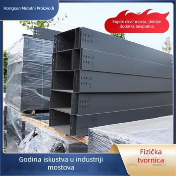 Kanal kablova s žljebom, vatrootporna prevleka sprejem, toplinski pocinkano, model Hx-005