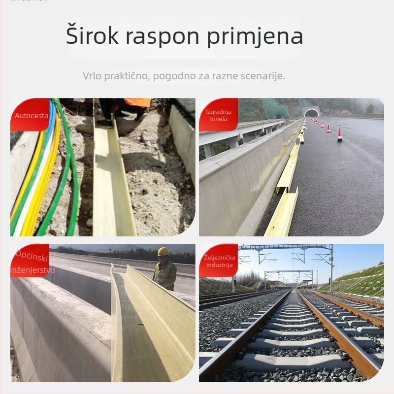 Poliuretanijski kabelski most za željeznice i autoceste – kutija kabelskog kanala s epoksidnom smolom