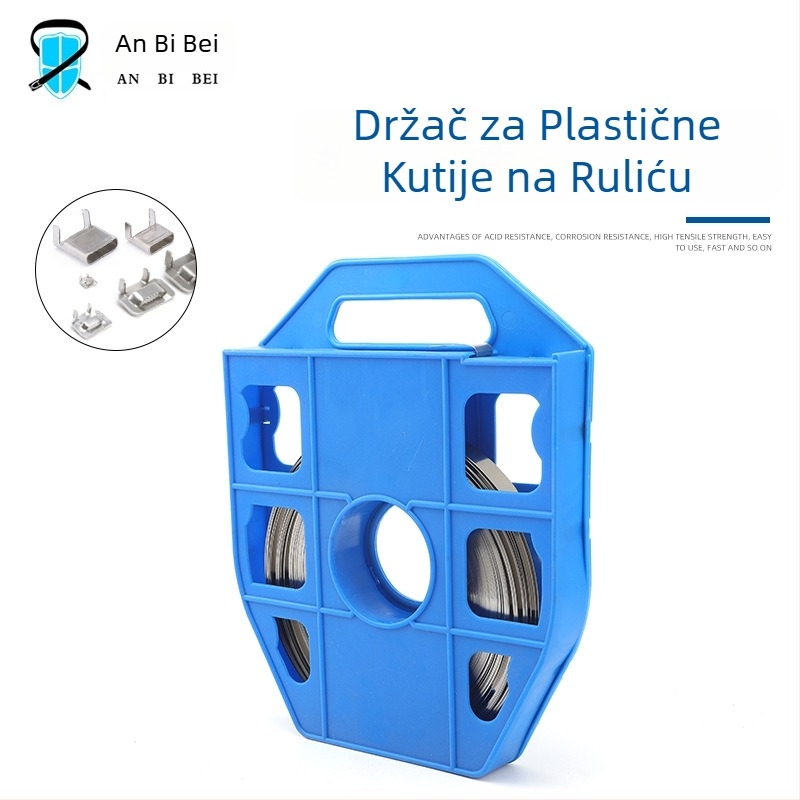 Nehrđave čelične vezivne trake za kablove i kabelske kanale • opcije 304/201/316 • temperaturni raspon -60°C do 550°C • napetost sila 70–150 N • prilagodljive dimenzije i obrada