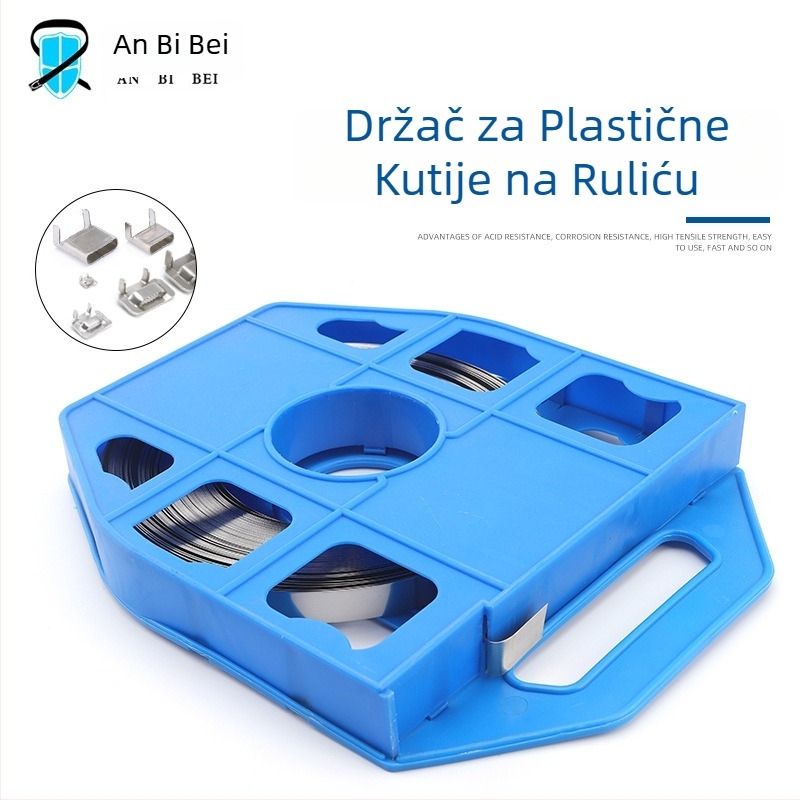 Nehrđave čelične vezivne trake za kablove i kabelske kanale • opcije 304/201/316 • temperaturni raspon -60°C do 550°C • napetost sila 70–150 N • prilagodljive dimenzije i obrada