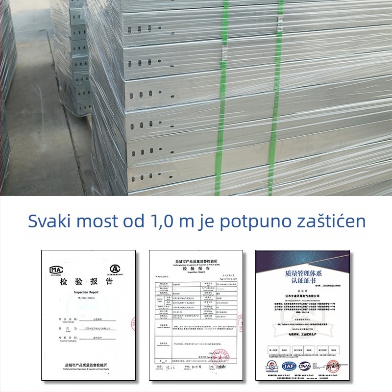 Aluminijski kabelski kanal – tip: trough, marka Midway Departure, model 07, namijenjeno za izgradnju trgovačkih centara