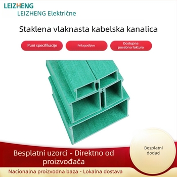 Vatrootporni kabelski kanal od vlaknastog stakla — kod 01, Lei Zheng, ISO 9001 certificiran; pogodno za škole, tvrtke, uredske i trgovačke zgrade te pruge velikih brzina