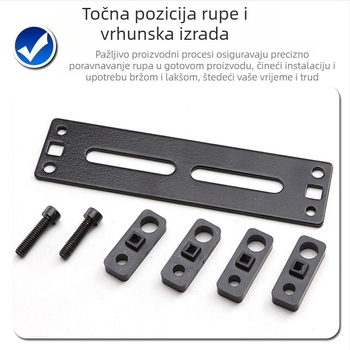 Uređaj za upravljanje kabelima za podatkovni centar – pričvrsni uređaj za kabelske vodove, po narudžbi, od plastike, metalno otiskivanje