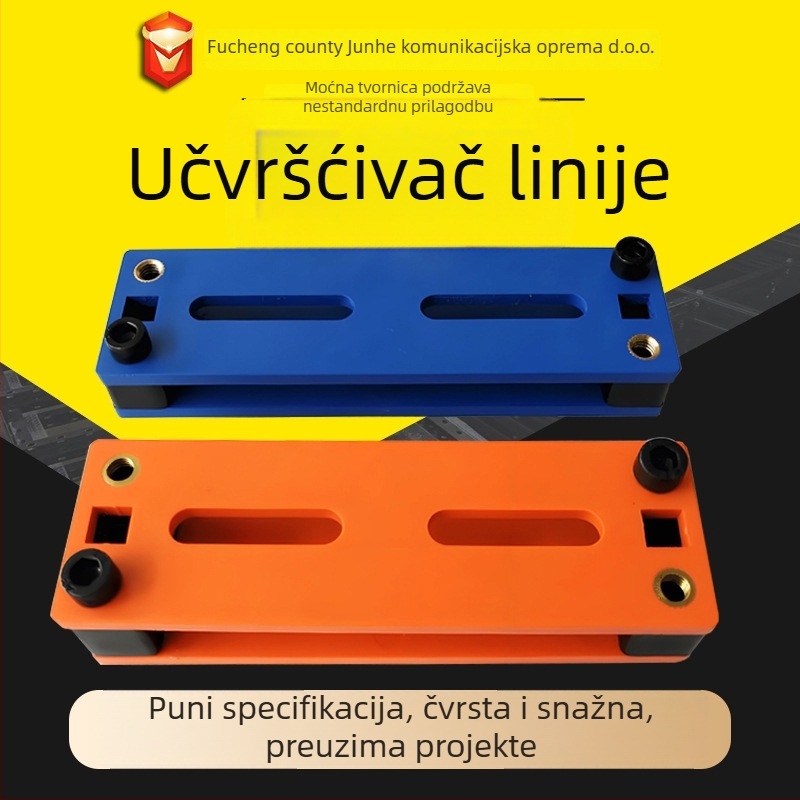 Uređaj za upravljanje kabelima za podatkovni centar – pričvrsni uređaj za kabelske vodove, po narudžbi, od plastike, metalno otiskivanje