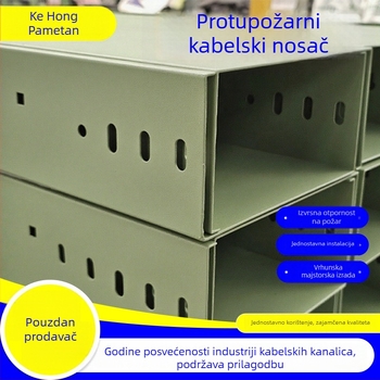 Vatrootporni kabelski most tipa žlijeba za unutarnje napajanje, marka Ke Hong, materijal: žlijebski most s premazom, primjena: tvornice, škole, trgovački centri