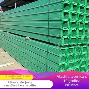 Paletni most, vlakna epoksidne smole, vatrootporni kabelski kanal, Zy marka, prilagodljivo, primjena: škole, kemijske tvornice, bolnice