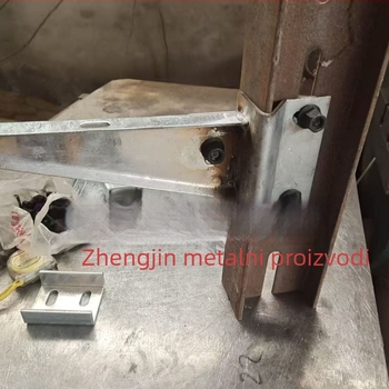 Galvanizirani nosač za kabelski kanal, tip most I-stup, model XQJ-H-01C, industrijska upotreba, prilagodljivo