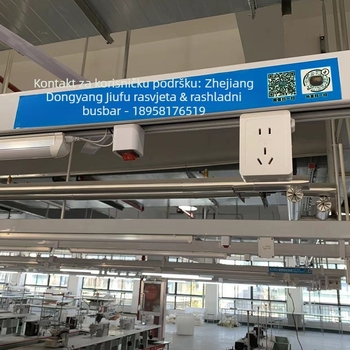 Žljeb s utorom za osvjetljenje linije sklapanja – aluminijski spojni kanal za tvornice odjeće
