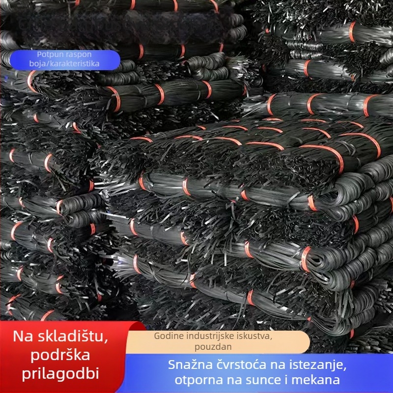 PP vezice za opću gradnju i poljoprivredu – prilagodljive veze za bambusne okvire i plastične užadne vezice