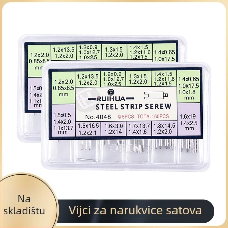 Set alata za popravak satova — jedan komplet, za kućnu upotrebu, standardni format