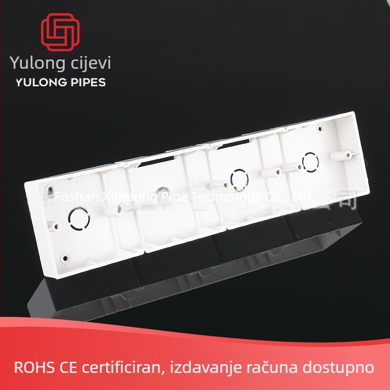 YLONG PVC debeli 86-tip ploča prekidača i utičnice s površinskim kućištem