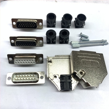 DB15 metalna kutija za spojnice sa RS232 serijskim priključkom, tip montaže