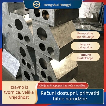 Kutija za spojnice za javnu rasvjetu – galvanizirano čelično tijelo, zidno otporno na sudare, cestna kabelska kutija prethodno ugrađena