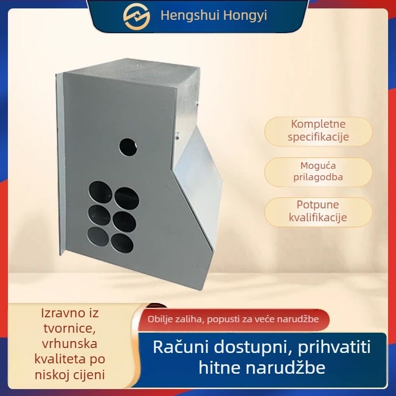 Kutija za spojnice za javnu rasvjetu – galvanizirano čelično tijelo, zidno otporno na sudare, cestna kabelska kutija prethodno ugrađena