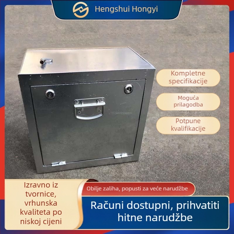 Kutija za spojnice za javnu rasvjetu – galvanizirano čelično tijelo, zidno otporno na sudare, cestna kabelska kutija prethodno ugrađena