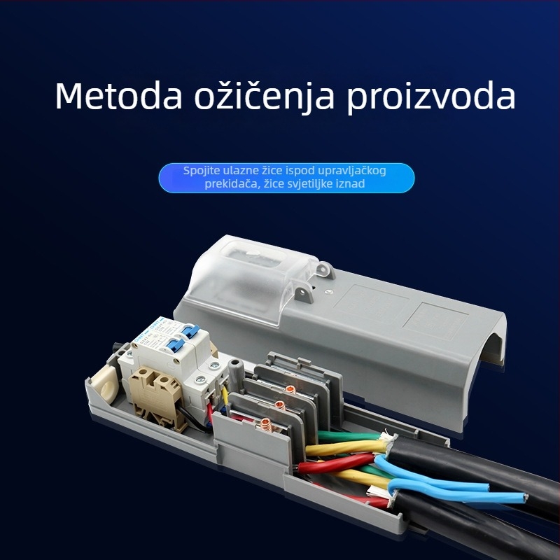 Vodootporna kutija za spojne žice rasvjetnog stuba, EKM2035 prekidačka kutija, EKM2070