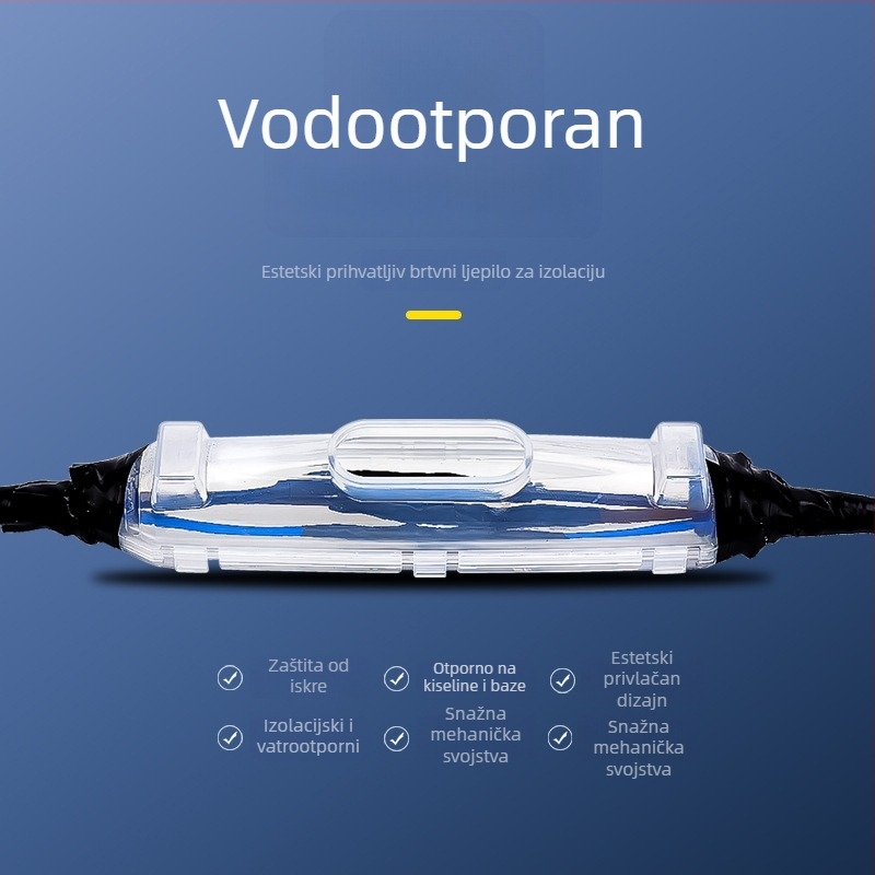 Vodootporna kutija za spojeve s injekcijskim ljepilom za vanjsko javno osvjetljenje, potopljena pod vodom, IP68, GNDT-Z01, za niskonaponske kabele 1,5–300 mm²