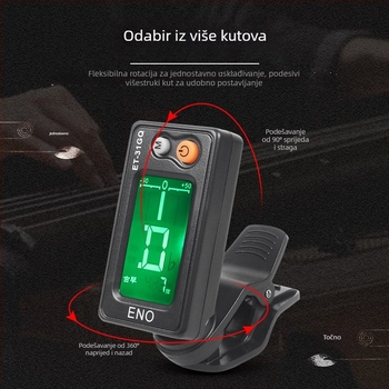 ENO ET-31GQ Guqin tuner — Elektronički tuner za Guqin s metronomom i kapodasterom
