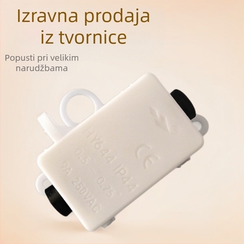 M644 IP44 Vodootporna kutija za spojnice s terminalom za unutarnje osvjetljenje kupaonice