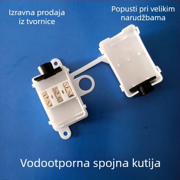 M644 IP44 Vodootporna kutija za spojnice s terminalom za unutarnje osvjetljenje kupaonice