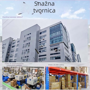 Vanjska vodootporna kutija za spojnice, 1 ulaz 2 izlaza, PA12-4P terminal blok, unutarnje dimenzije 80x70x31 mm, vatrootporan kućište, montaža vijcima s zaključavanjem