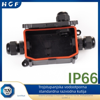 HCF B706-3P IP66 vodootporna vanjska kutija za spajanje, 3-polna