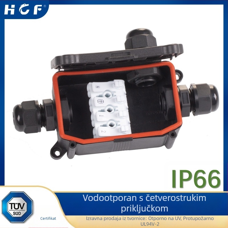 HCF B706-3P IP66 vodootporna vanjska kutija za spajanje, 3-polna