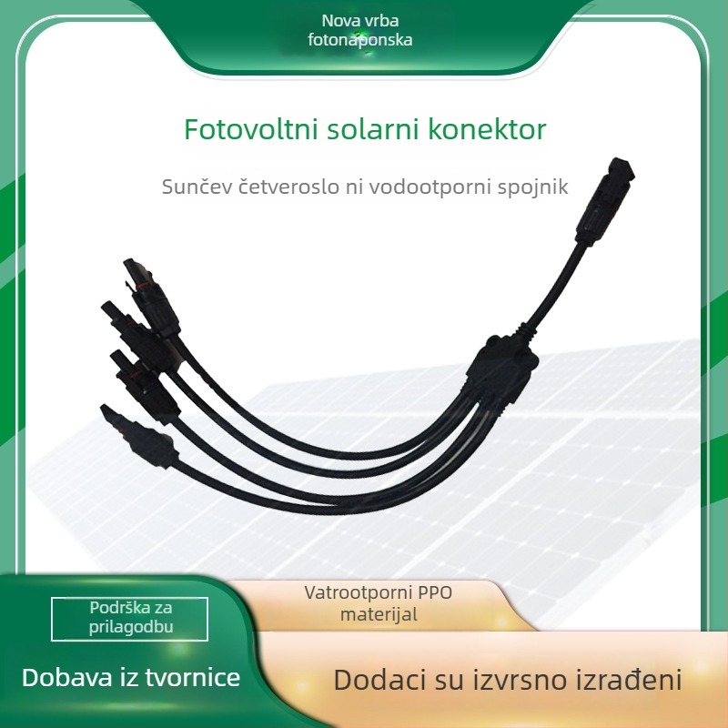 New Willow A4 kutija za spajanje, napunjena ljepilom, IP67, podzemna i uronjena, za solarne panele
