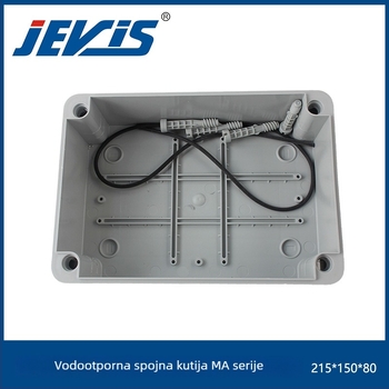 Vodootporna kutija za razvodnike, serija GWS, IP44/IP65, montaža s otvorenim vrhom, ABS poklopac