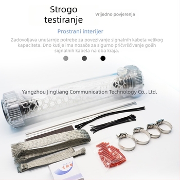 Kabelska kutija za spojne signale, bez održavanja, crna, dimenzije 14*4*0.9, model HJD-M-P