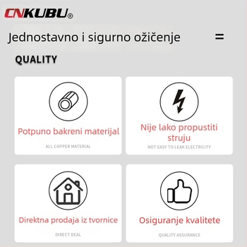 Set od 150 okruglih klemskih konektora za kabelske spojeve