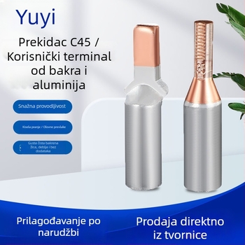 DTLC-25 Cu-Al Duckbill-tip terminalni pin za aluminijske žice