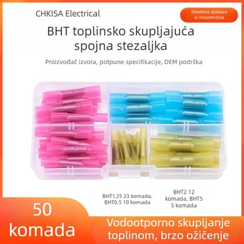 Toplinsko skupljajući spoj za žice, srednji spoj, krimp terminalni adapter