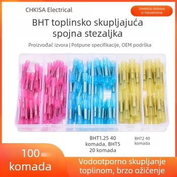 Toplinsko skupljajući spoj za žice, srednji spoj, krimp terminalni adapter