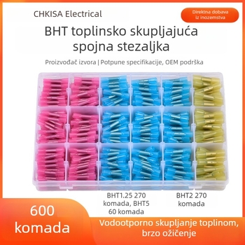 Toplinsko skupljajući spoj za žice, srednji spoj, krimp terminalni adapter