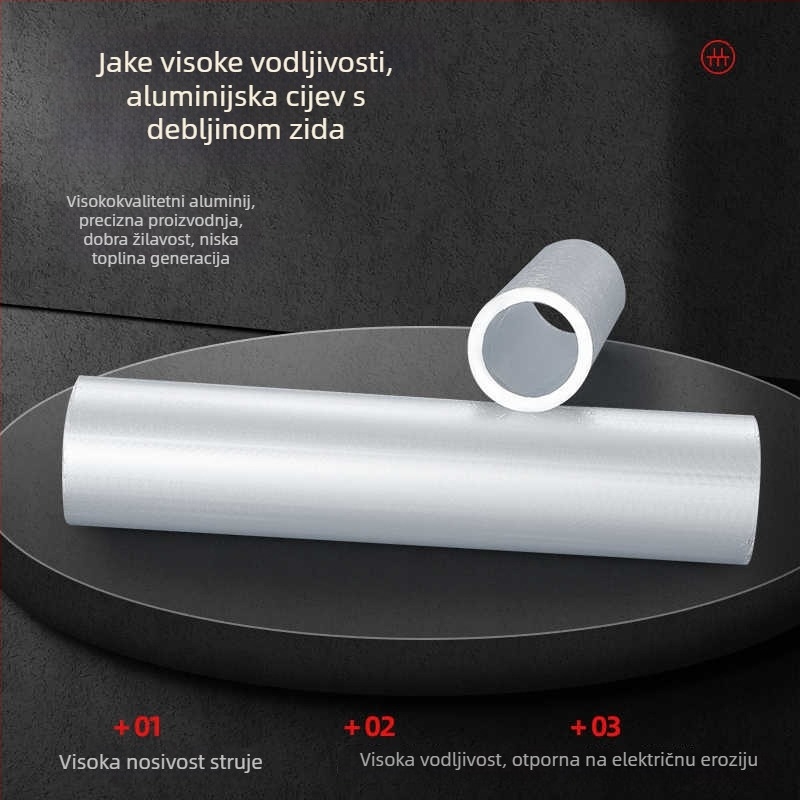 GL aluminijski spojni cijevni terminal, serija GL, za razvodne kutije, ormariće, brodogradilišta i električnu opremu