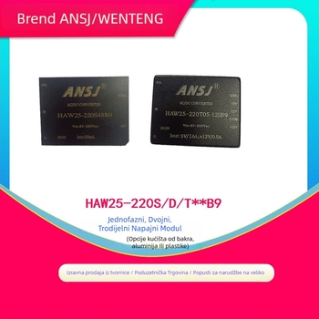 ANSJ Napajavni modul HAW25-220S05/12/15/24/48B - Ulaz 220V, Izlazi 3.3V/5V/24V