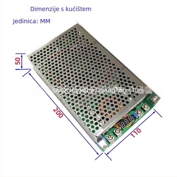DC-DC buck modul 1500W, ulaz 25-90V, izlaz 2.5-60V, 50A, automobilno napajanje