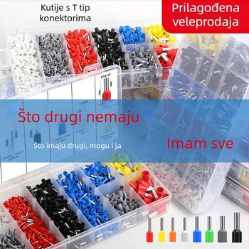 VE cijevnog tipa terminal za kabel, bakren konektor