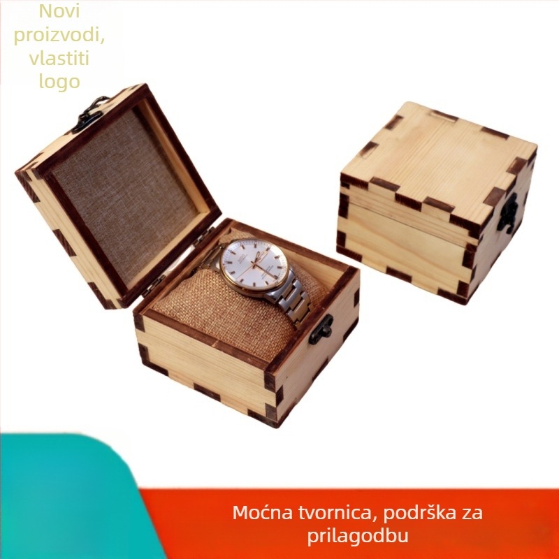 Drvena kutija za nakit za pakiranje nakita (Materijal: Drvo; Tip pakiranja: Kutija; Brend: With Love)