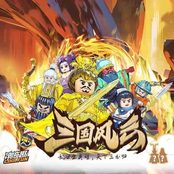 Kocke za slaganje – Verzija oklopa Tri kraljevstva, Water Margin heroj – kutija iznenađenja, edukativni DIY minifigura model, ABS plast, uzrast 7–14 godina