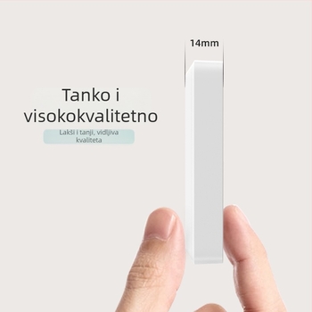 HAPTIME budilica s unutarnjim termometrom i vlažnošću zraka, LED zaslon, svjetsko vrijeme i faza Mjeseca