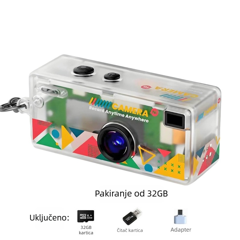 G6 Mini kamera za djecu – džepna videokamera, TF kartica, 1-5 MP, trajanje baterije 1-3 h, snimanje videa i fotografiranje, filter