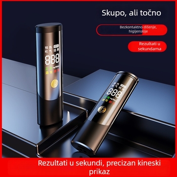 Coins prenosni mjerač alkohola pri izdahu, visoka preciznost, bez kontakta, plastično kućište