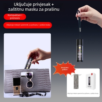 Coins prenosni mjerač alkohola pri izdahu, visoka preciznost, bez kontakta, plastično kućište